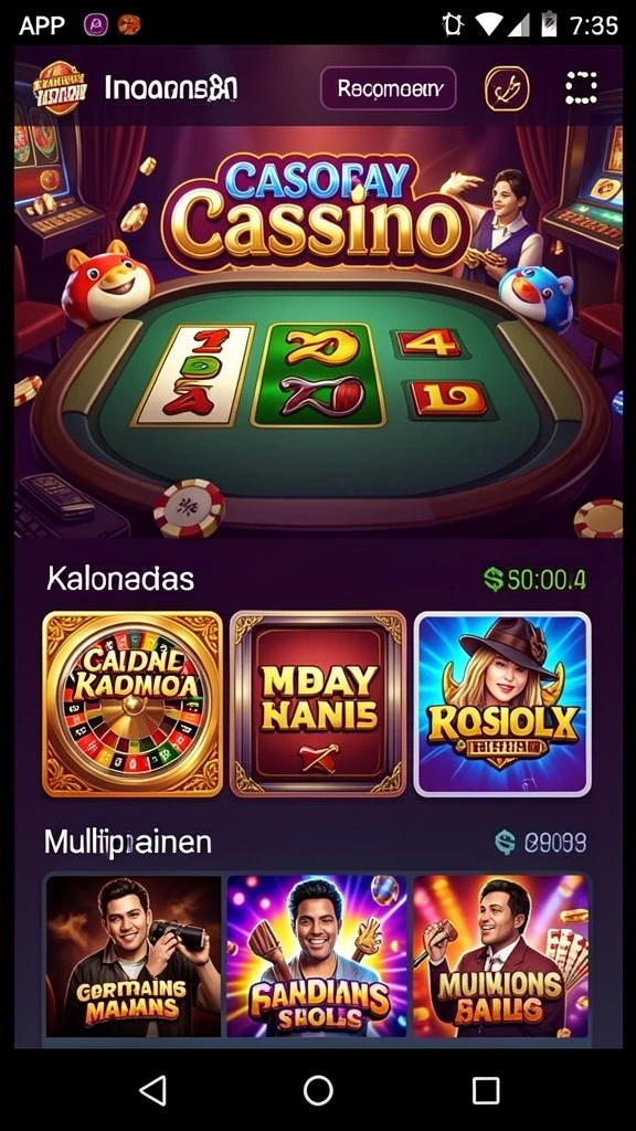 Menampilkan level menantang yang harus diselesaikan.