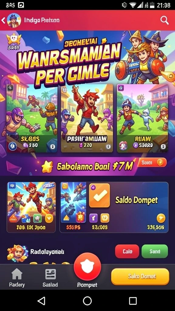 Fitur bonus yang menawarkan hadiah menarik.