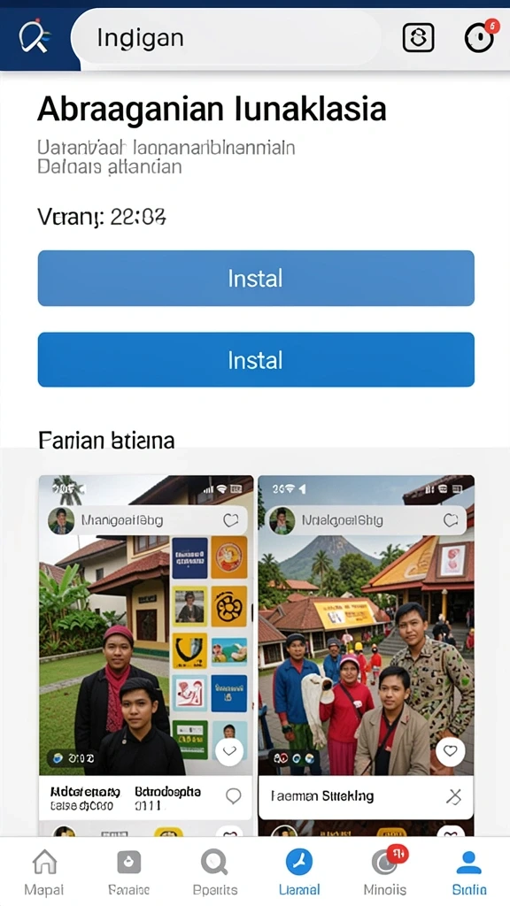Ilustrasi peta baru yang bisa dijelajahi oleh pemain.