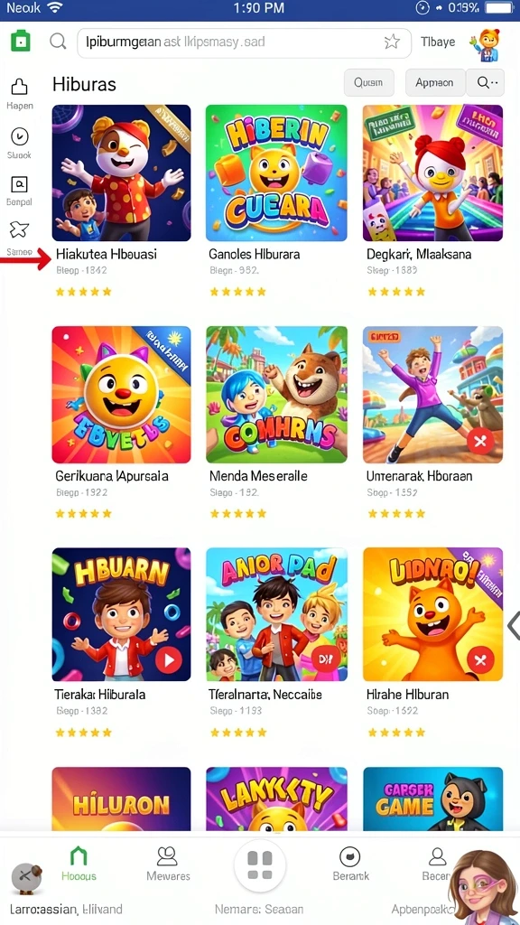 Fitur mode permainan yang bervariasi.