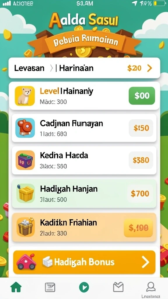 Bonus dan promosi menarik setiap bulannya.