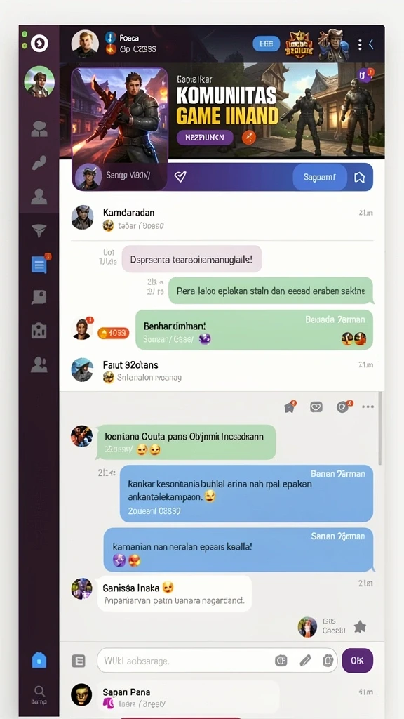 Antarmuka yang mudah dipahami dan dinavigasi.