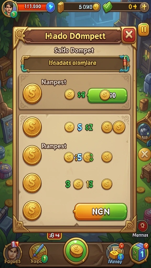 Tangkapan layar ketiga menunjukkan gameplay seru di level yang menantang.