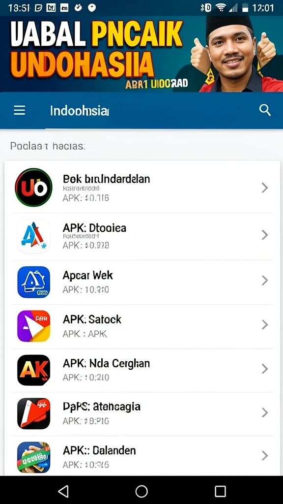 Tampilan antarmuka yang menarik dan sederhana.