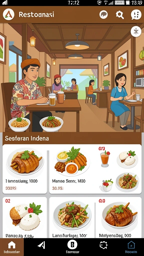 Screenshot menampilkan antarmuka yang ramah pengguna saat bermain.
