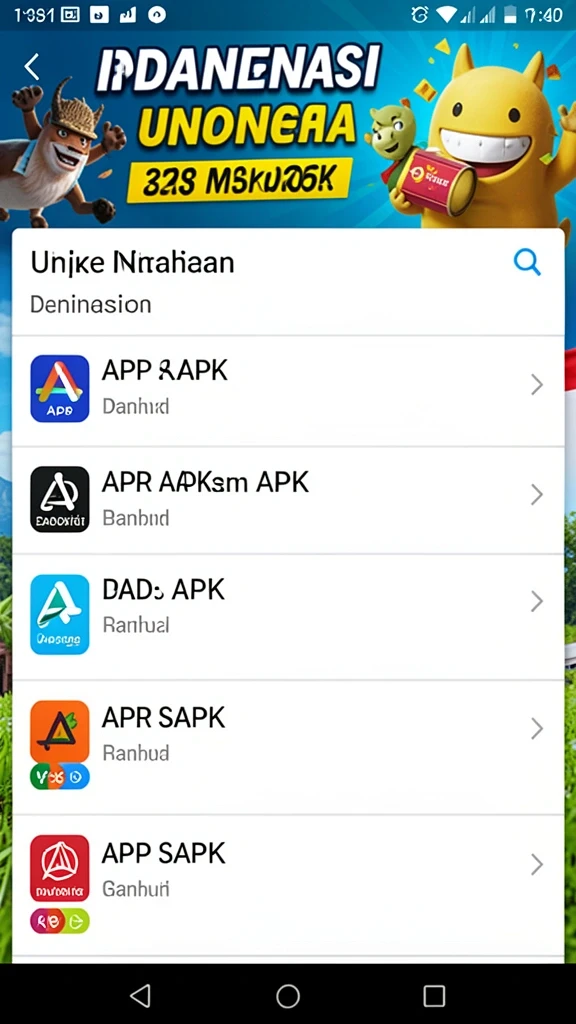 Screenshot 2: Memperlihatkan leaderboard dengan peringkat pemain.