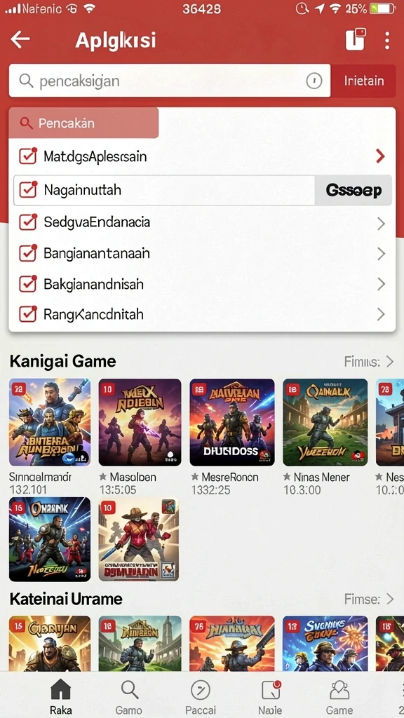 Berbagai karakter menarik untuk dipilih.