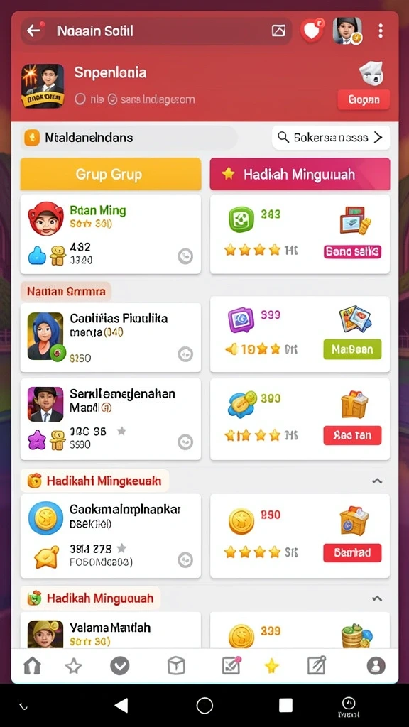 Screenshot menunjukkan fitur multiplayer yang baru diluncurkan.