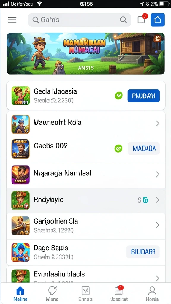 Fitur online untuk bermain dengan teman.