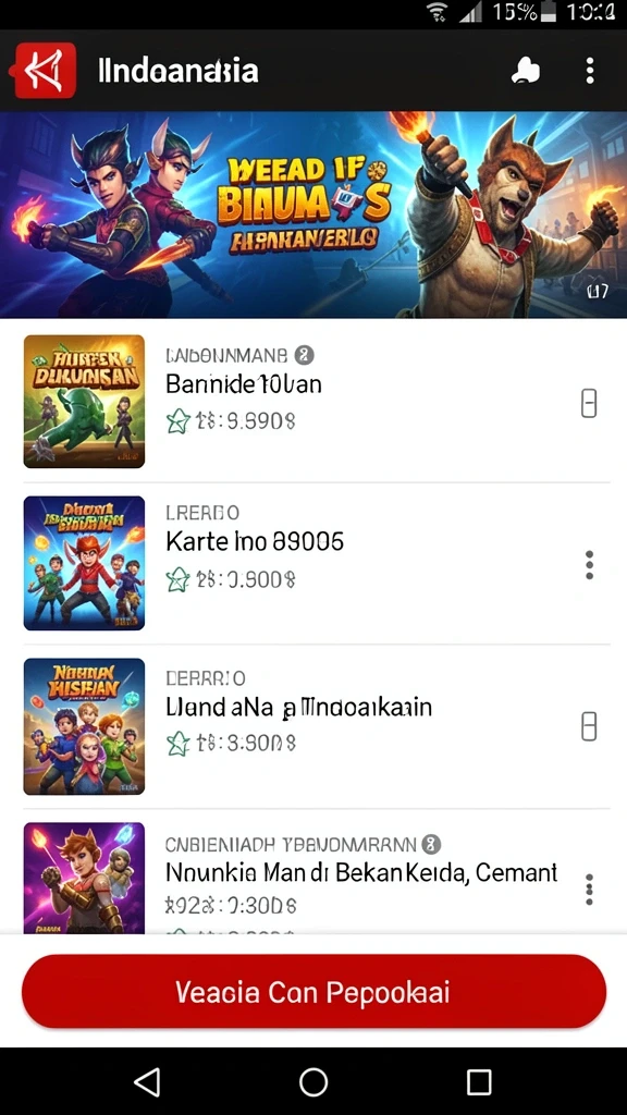 Karakter-katrakter unik yang bisa kamu pilih dan kustomisasi.