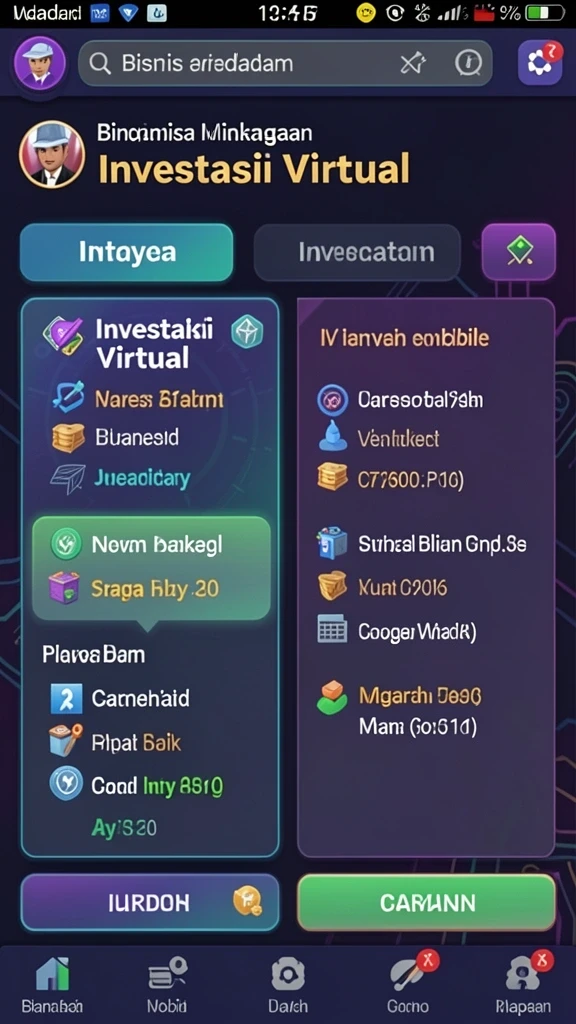 Level yang penuh tantangan dan rintangan menarik.