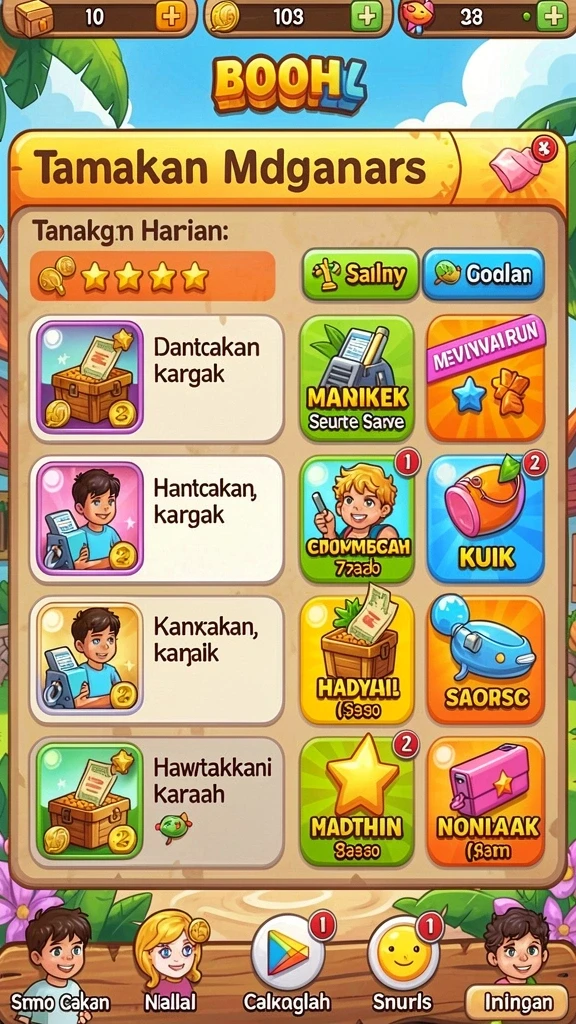 Tampilan antarmuka yang mudah dinavigasi.