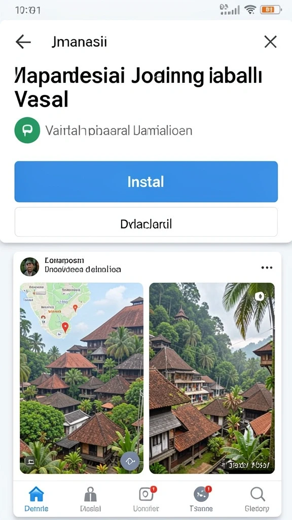 Tampilan antarmuka yang ramah pengguna.