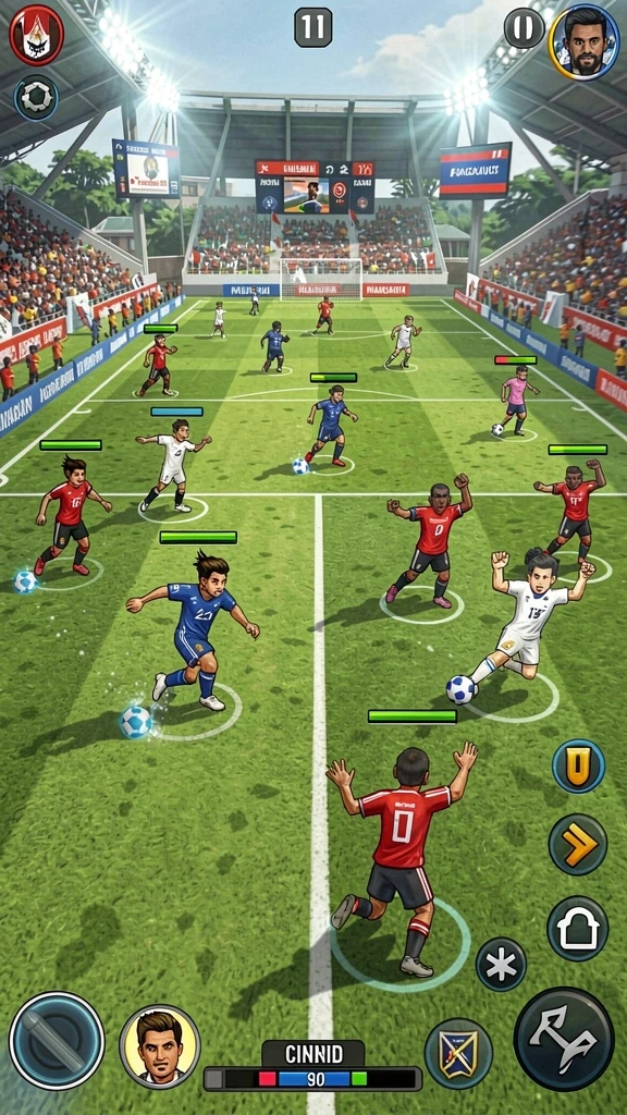 Screenshot misi yang menampilkan berbagai tantangan seru.
