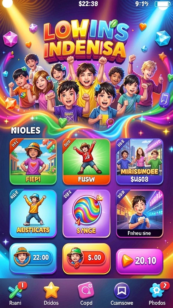 Beragam tema permainan slot yang menghibur.