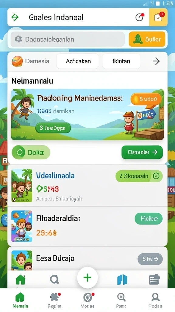 Fitur multiplayer untuk bermain bersama teman secara real-time.