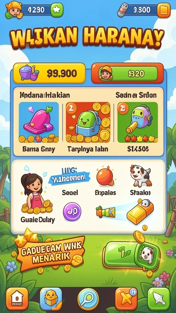 Tampilan grafis yang menawan dan detail yang halus.