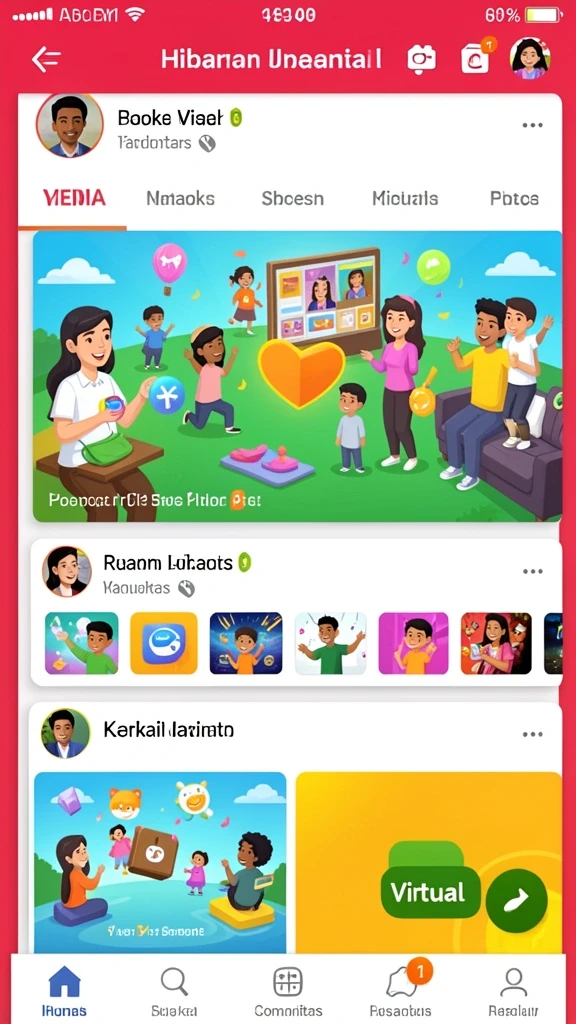 Karakter yang dapat disesuaikan dengan berbagai pilihan.