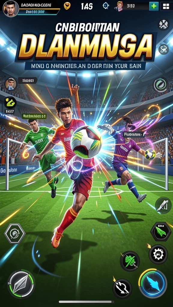 Leaderboards yang menunjukkan posisi pemain secara real-time.