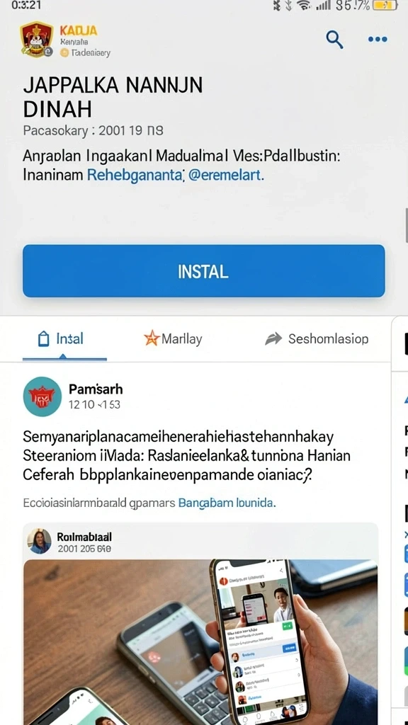Karakter utama siap untuk petualangan.