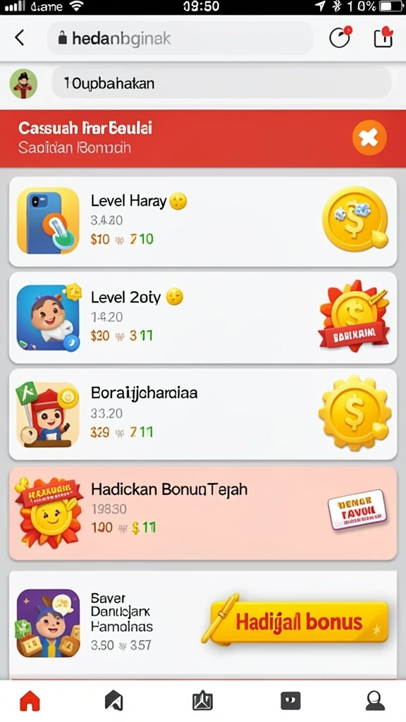 Karakter unik yang bisa kamu pilih dan gunakan.