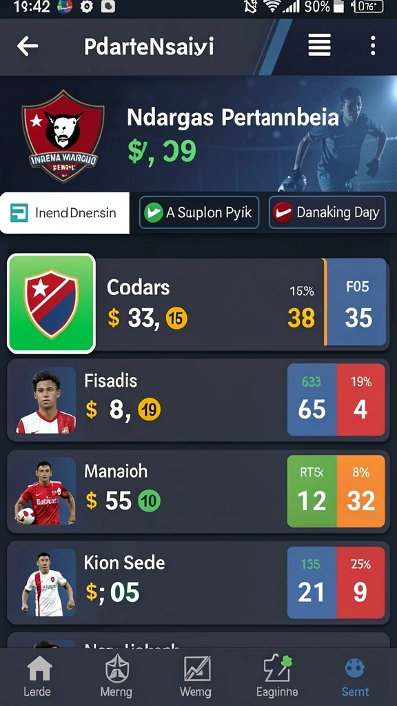 Screenshot memperlihatkan fitur promo dan bonus terbaru.