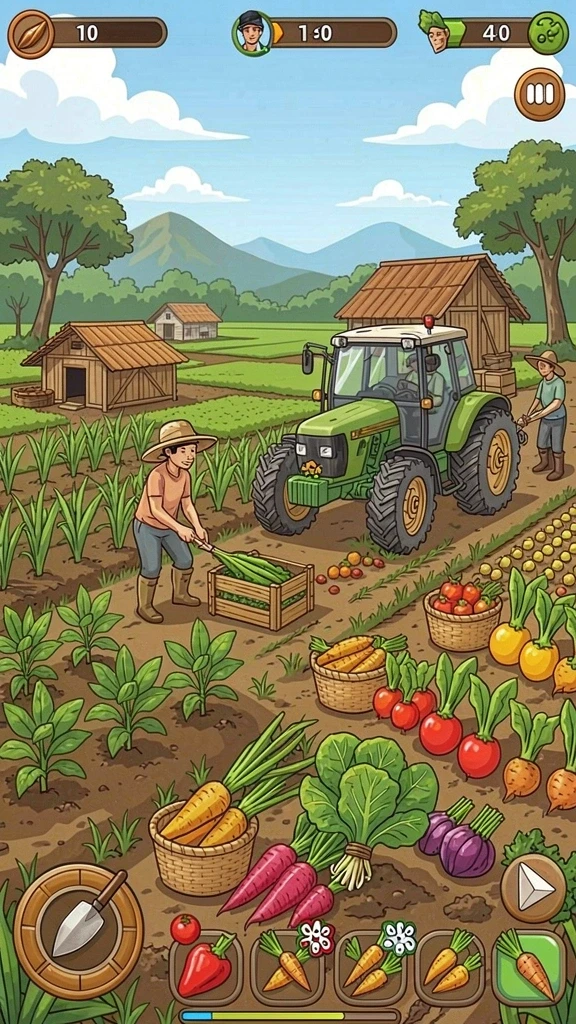 Tampilan awal permainan dengan grafis yang menakjubkan.
