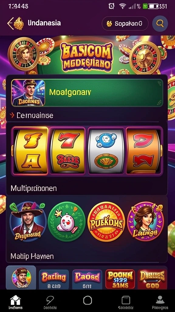 Fitur leveling yang mendalam dan menarik.