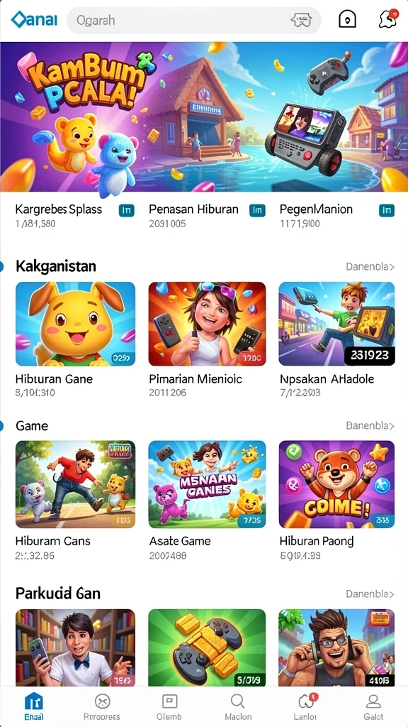 Tampilan antarmuka yang menarik dan mudah digunakan.