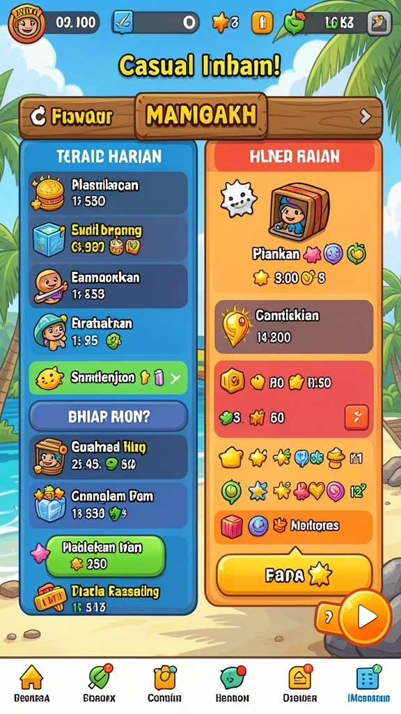 Fitur bonus yang menawarkan hadiah menarik.