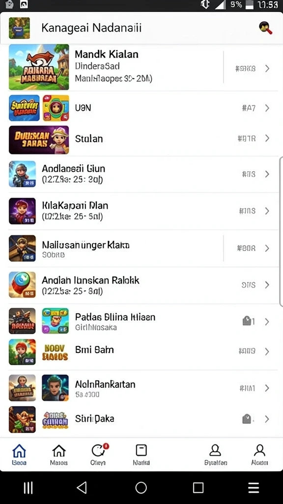 Level menantang dengan berbagai rintangan seru.