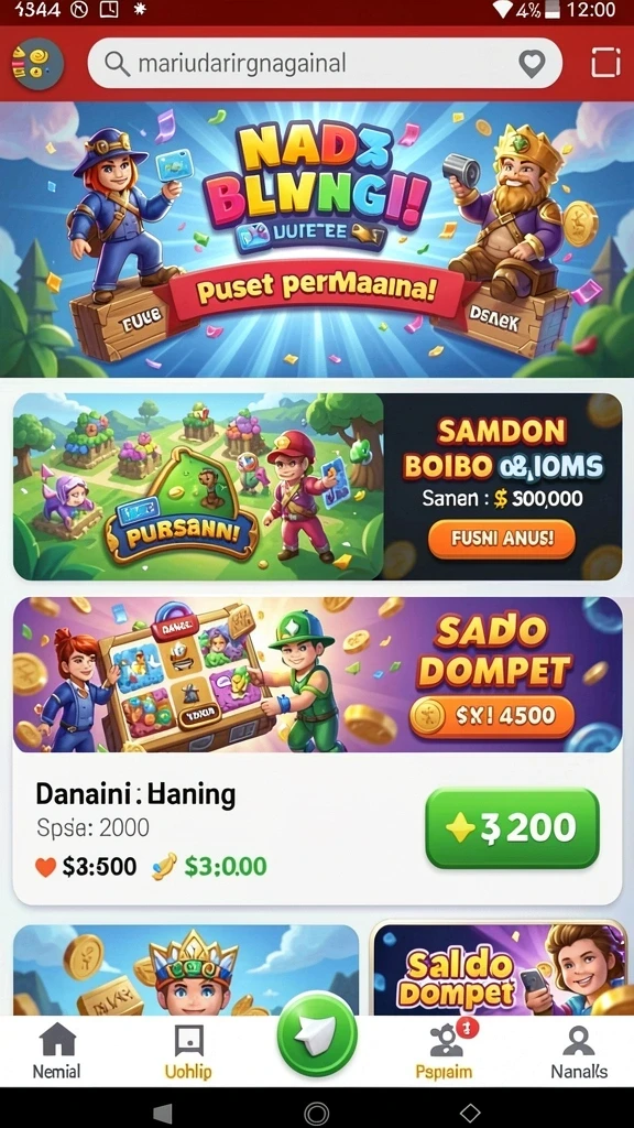 Tampilan antarmuka yang modern dan menarik.