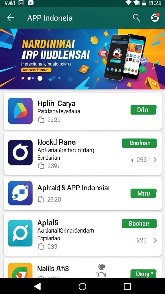 Beragam permainan menarik untuk dipilih.