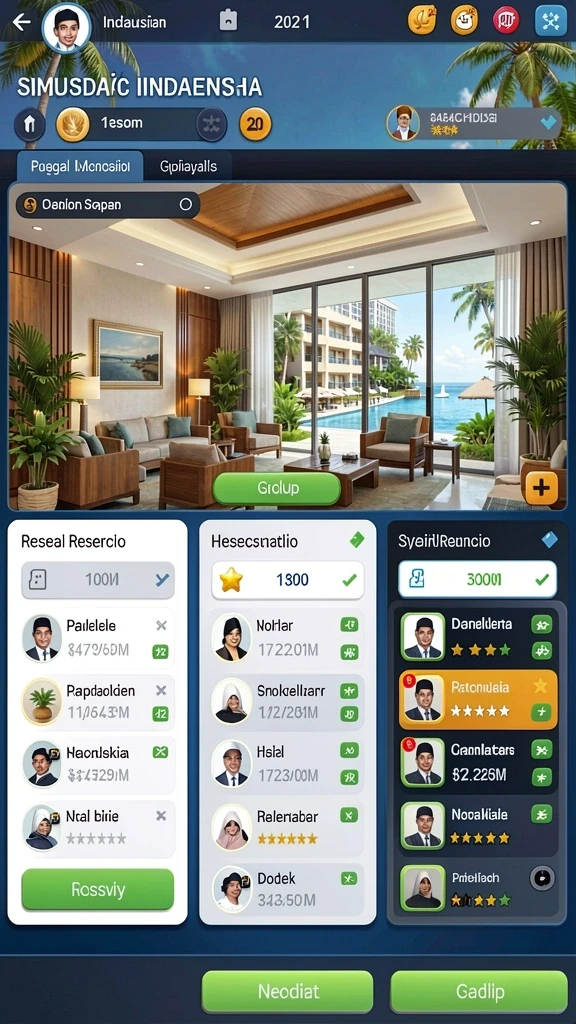 Fitur multiplayer yang interaktif dan seru.
