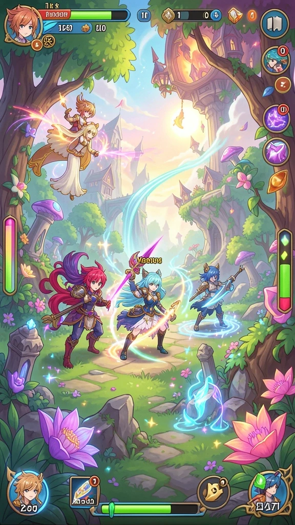 Screenshot menampilkan mode multiplayer yang seru.