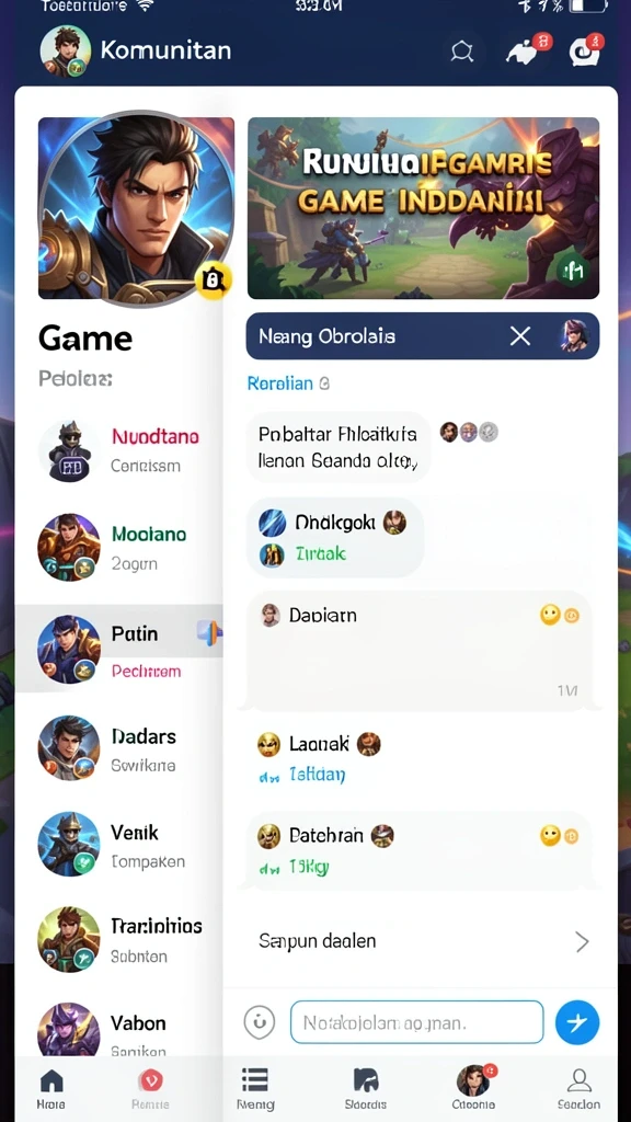 Gameplay yang mengasyikkan dan penuh tantangan.
