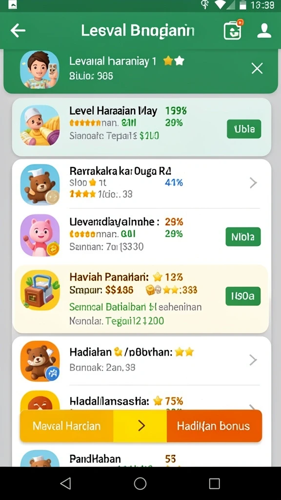 Tampilan antarmuka yang modern dan ramah pengguna.