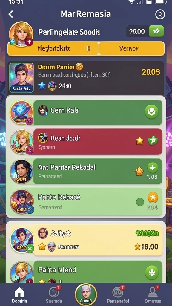 Grafik menawan yang membuat permainan semakin menarik.