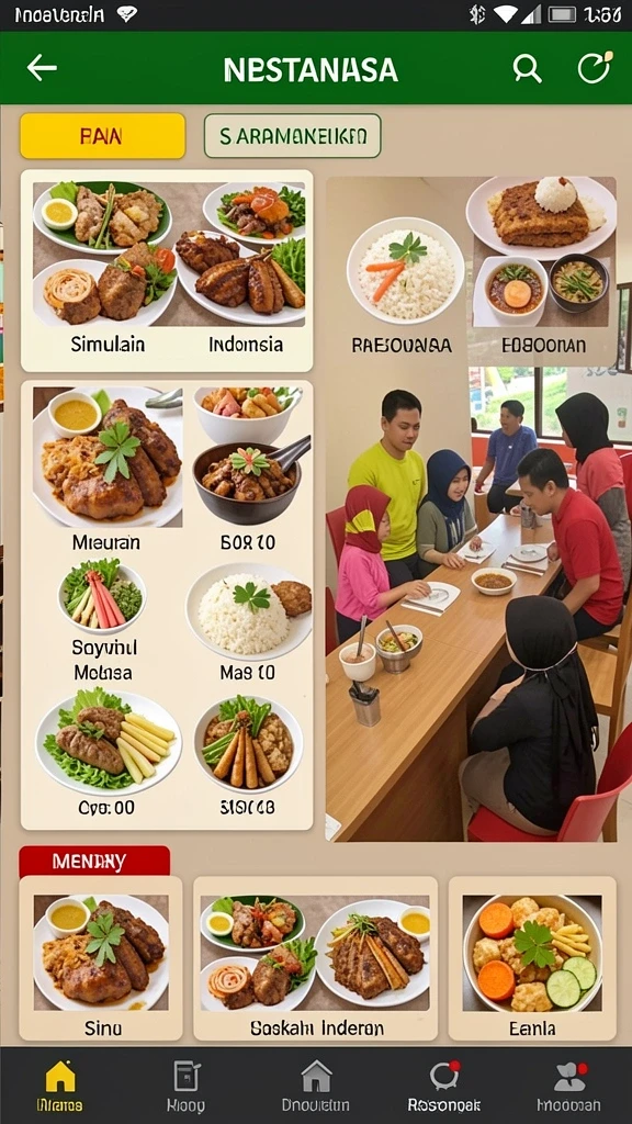 Tampilan pertempuran yang memukau dan dinamis.