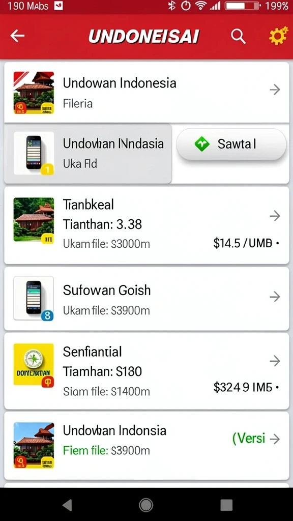 Tampilan antarmuka yang menarik dan mudah digunakan.