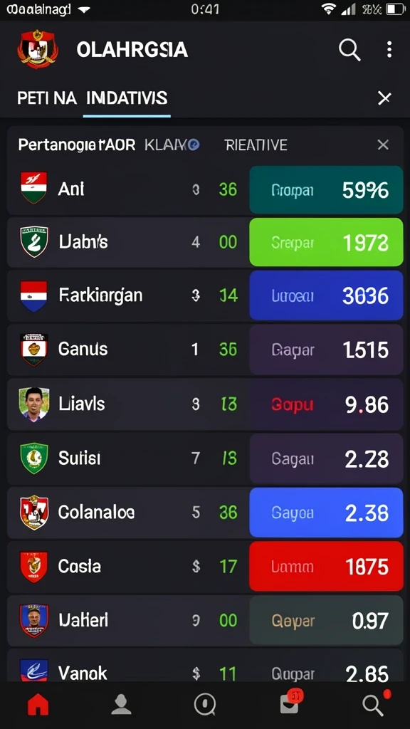 Tampilan grafis yang menarik dan berwarna.