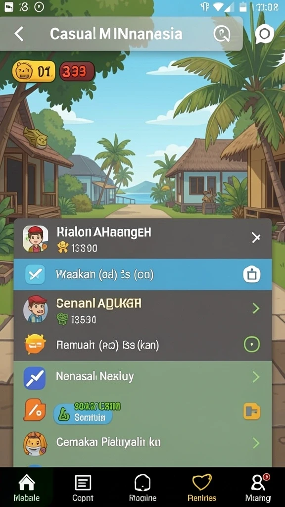 Tampilan grafis yang memikat di VALOHOKI.