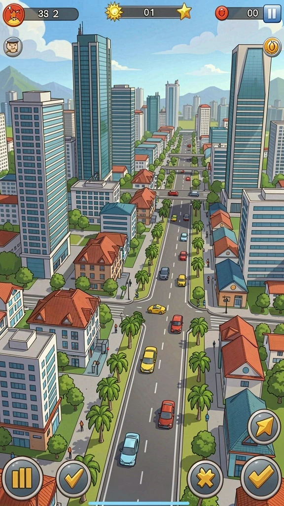 Gameplay yang dinamis dan penuh tantangan.