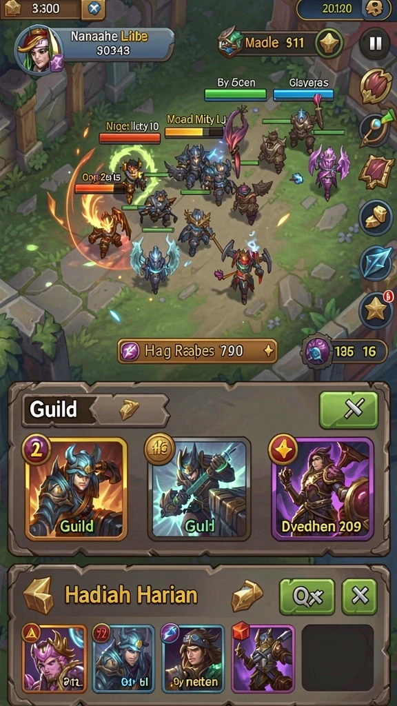 Mode multiplayer yang seru untuk dimainkan bersama teman.