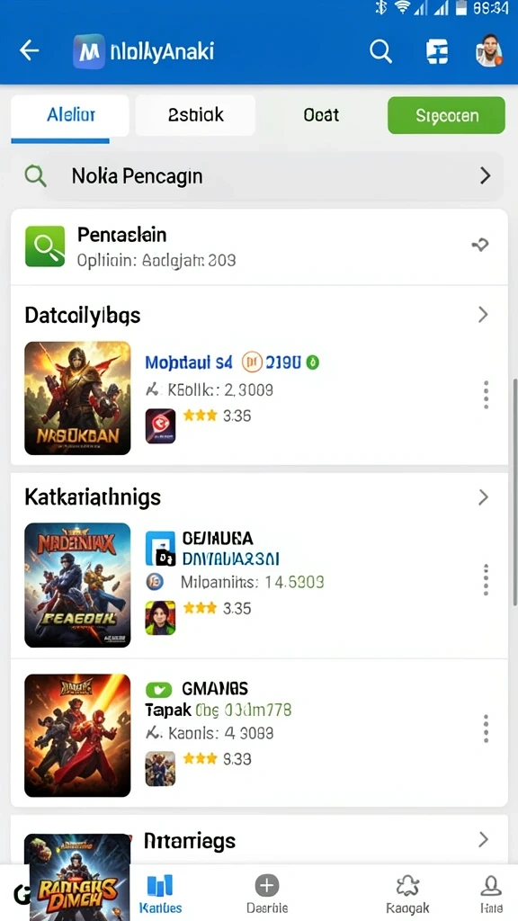 Karakter unik dengan desain yang memikat.
