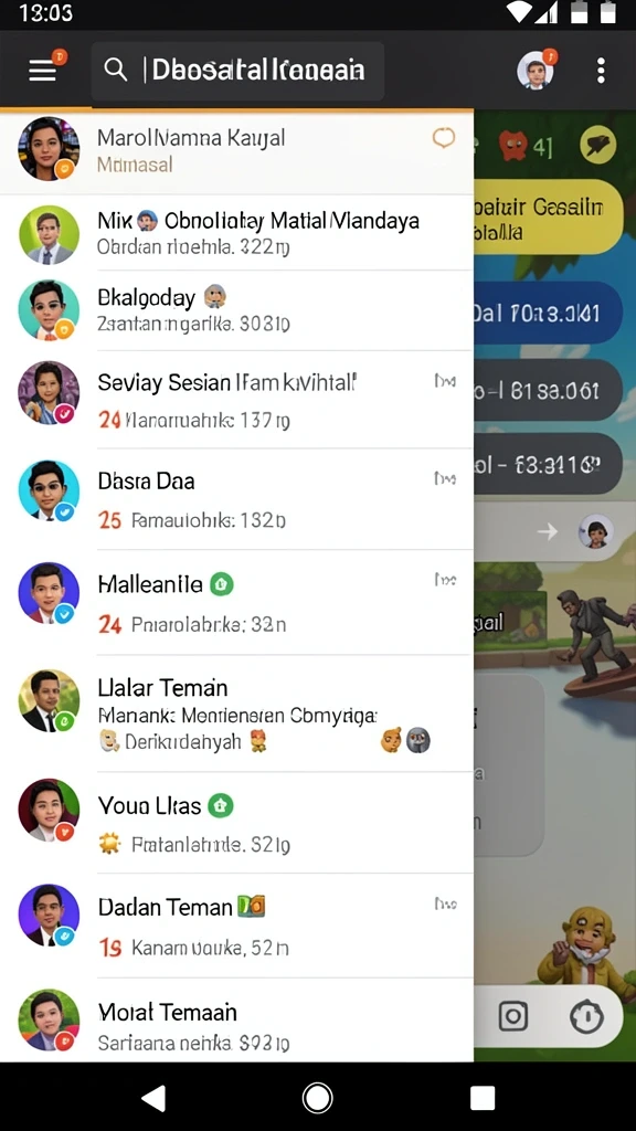 Mode multiplayer yang seru dan kompetitif.